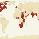 Image for article titled This Map Shows the Size of the World's Biggest Empires from History